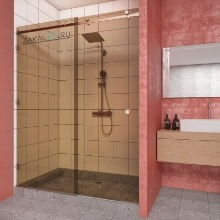 Бронзовое стекло, фурнитура бронза